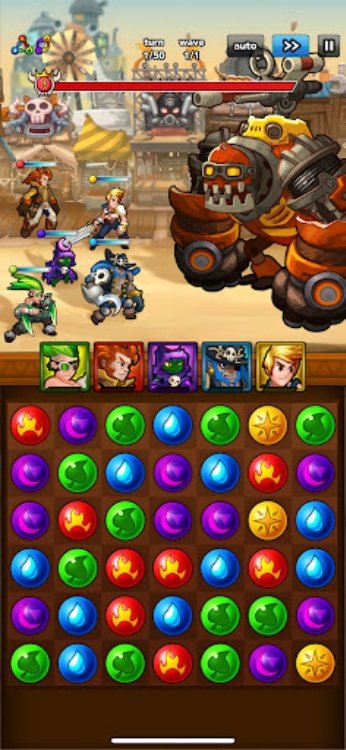 Stone Breaker: Match3 RPG