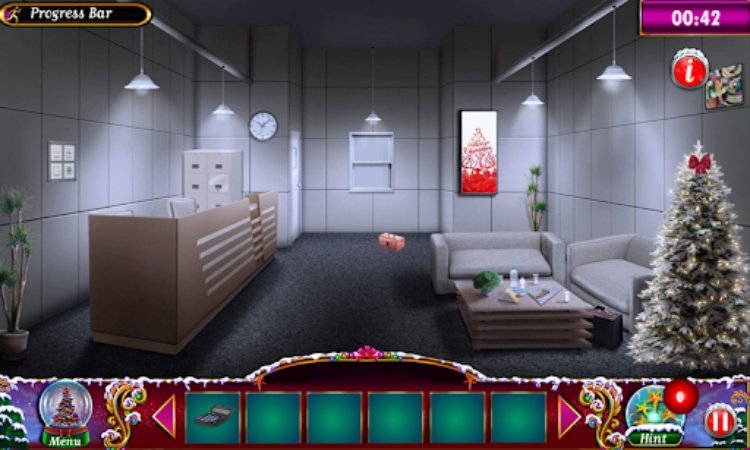 圣诞房间逃脱假期