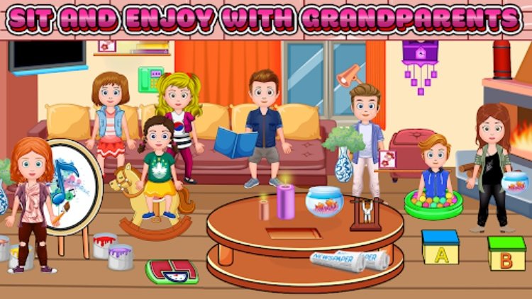 My Family Town : Grandparents