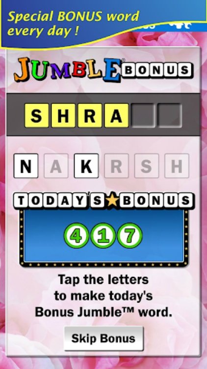 Giant Jumble Crosswords