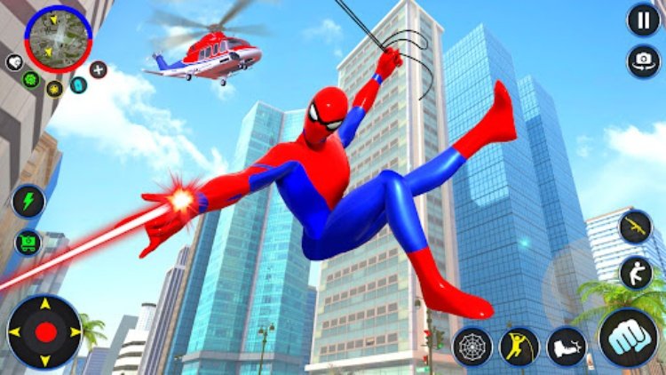 Miami Spider Hero Spider Games