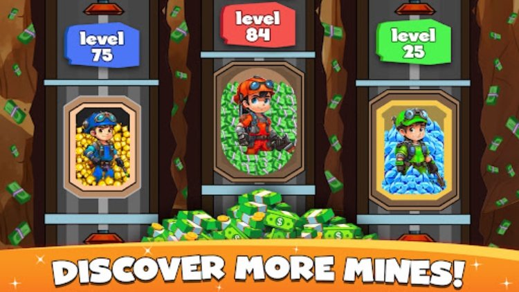 Idle Miner Gold Clicker Games