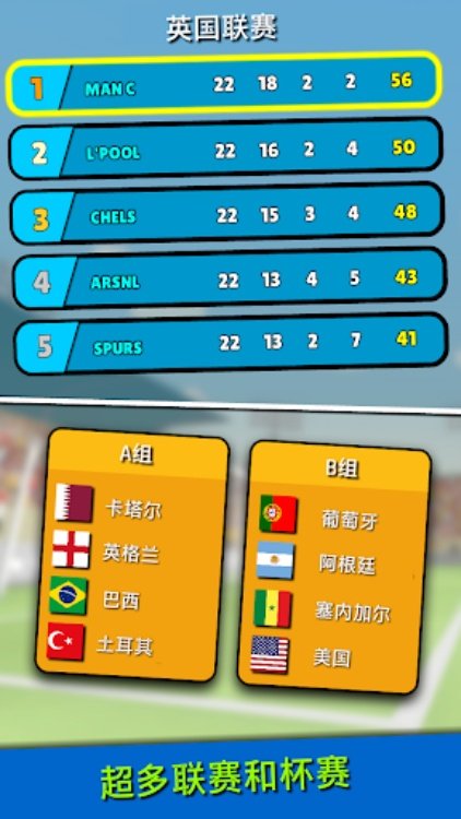 迷你足球明星  中国超级联赛&勇夺2022世界冠军