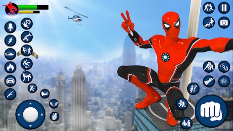 Spider Hero Superhero Fight