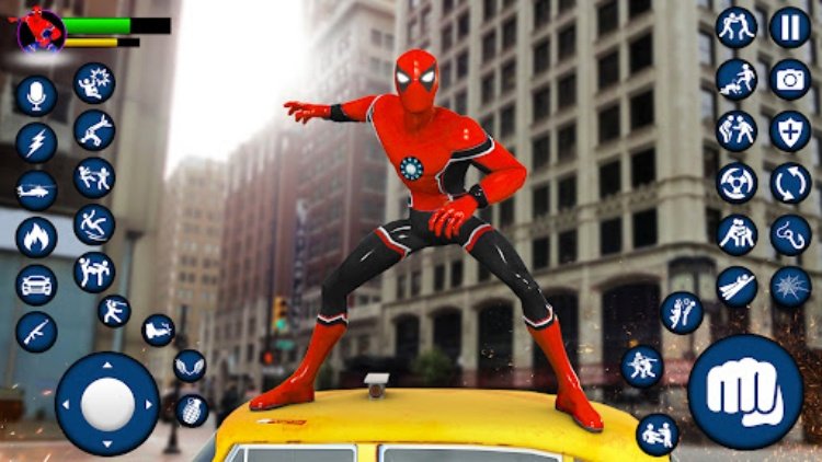 Spider Hero Superhero Fight
