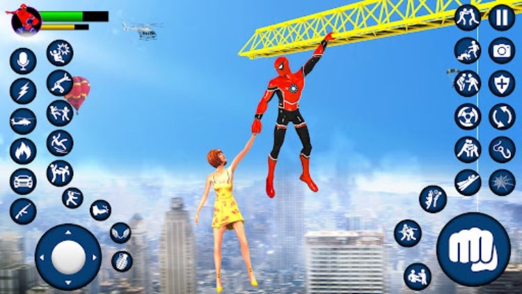 Spider Hero Superhero Fight