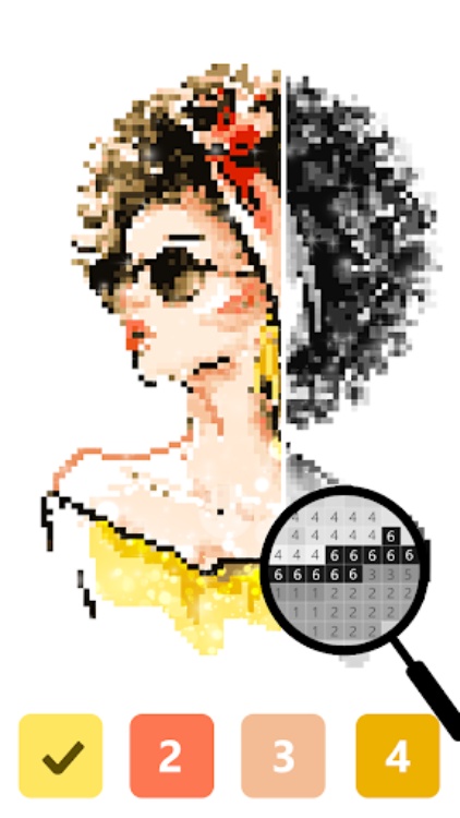 Pix123——数字填色，像素艺术放松绘画