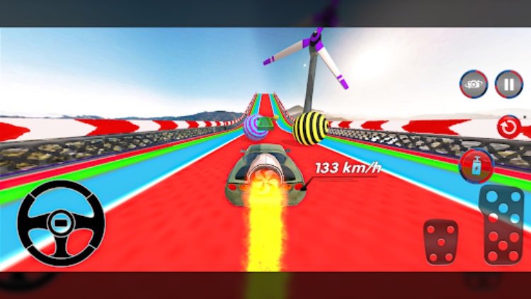 汽车特技 赛车游戏 3d
