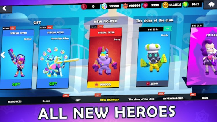 Box Simulator for Brawl Stars