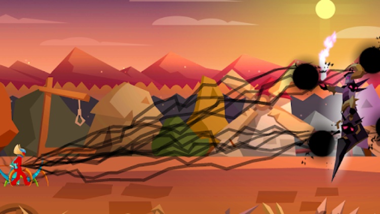 火柴人大战–暗影弓手战场