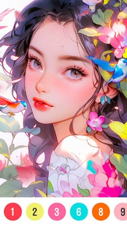 Color by Number: Coloring Book