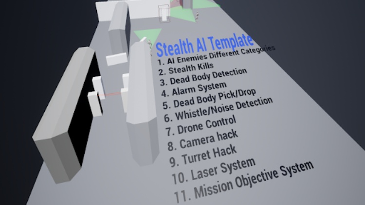 Unreal Engine Stealth AI