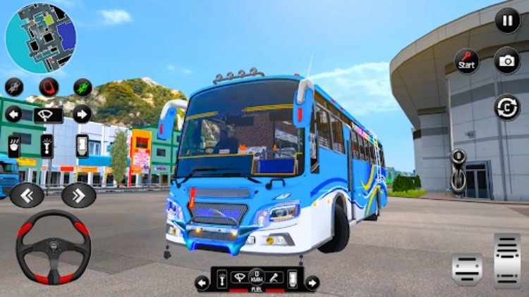 Indian Bus Game City Bus Games