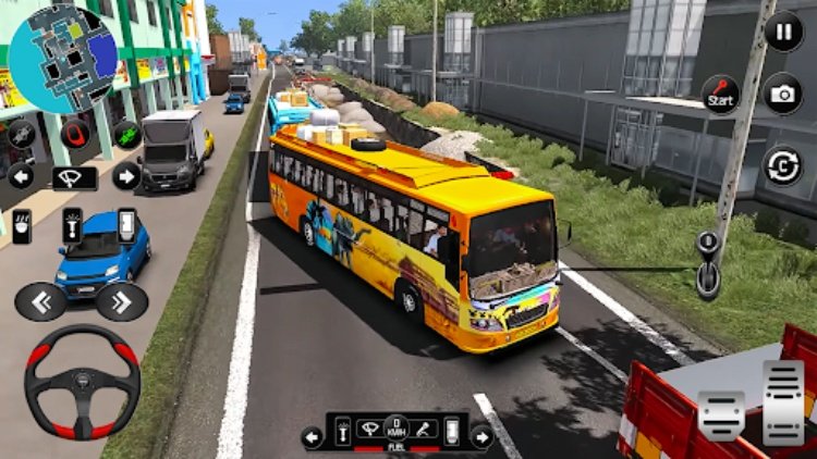 Indian Bus Game City Bus Games