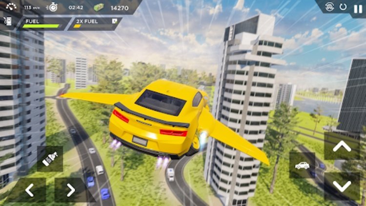 真正的运动飞行汽车 3d