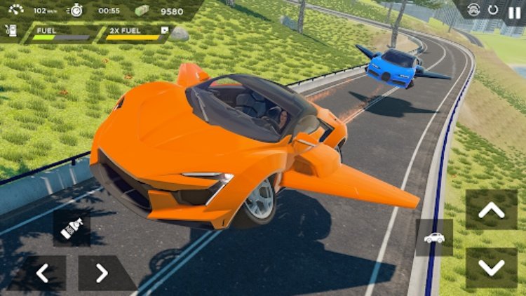真正的运动飞行汽车 3d
