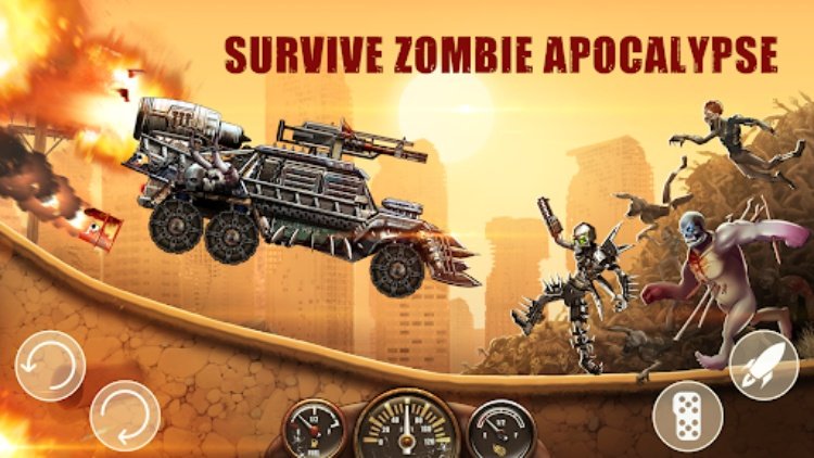 Zombie Hill Racing: Earn Climb