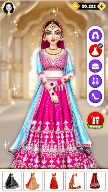 Fashion Makeover Dress Up Game
