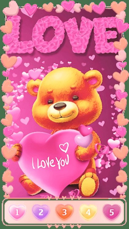 Love, Heart Coloring Book