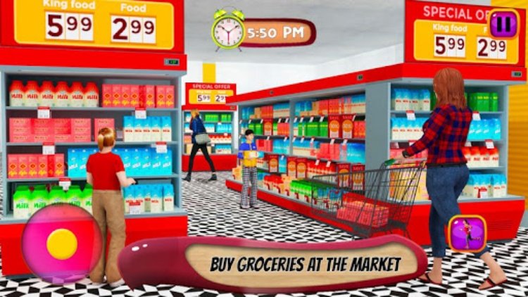 虚拟的 母亲 生活 模拟 游戏