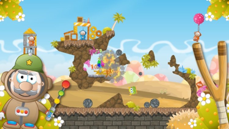 Angry Slingshot Monsters