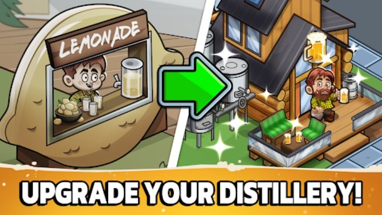 Idle Distiller Tycoon Game