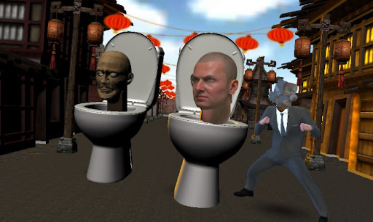 Skibidi Rage of Street Toilet