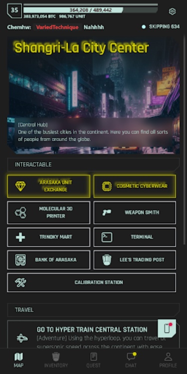 CyberCode Online Text MMORPG
