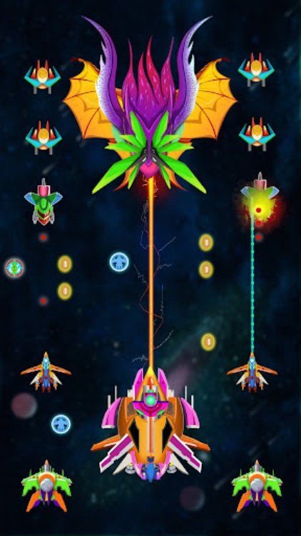 星系 射击 外星人 攻击