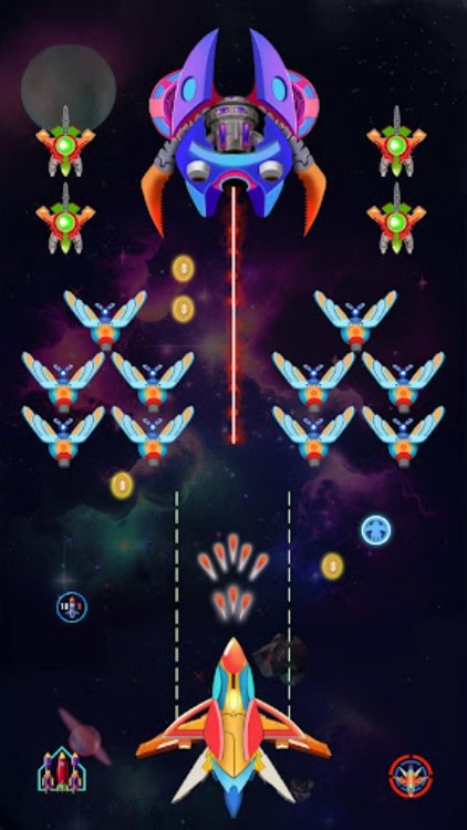 星系 射击 外星人 攻击