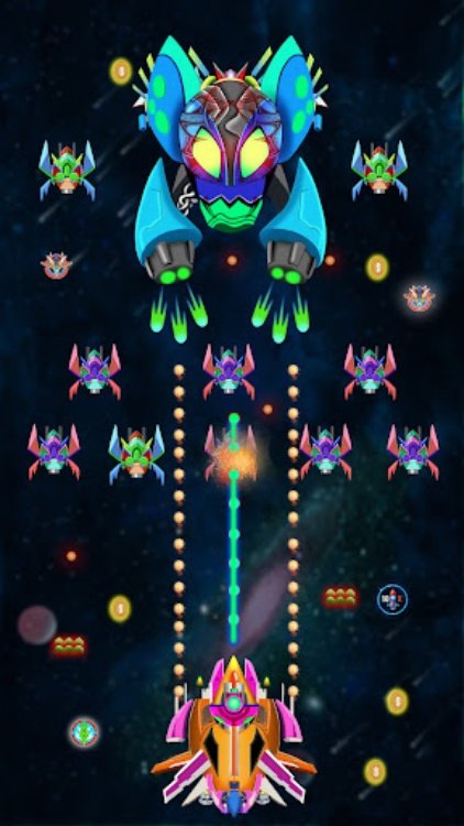 星系 射击 外星人 攻击