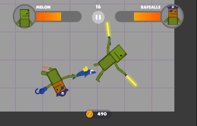 Ragdoll Melon Fight