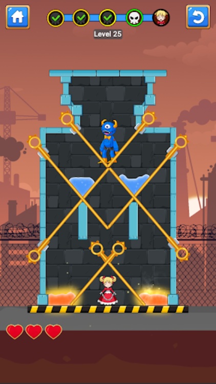 Blue Monster Pull Pin