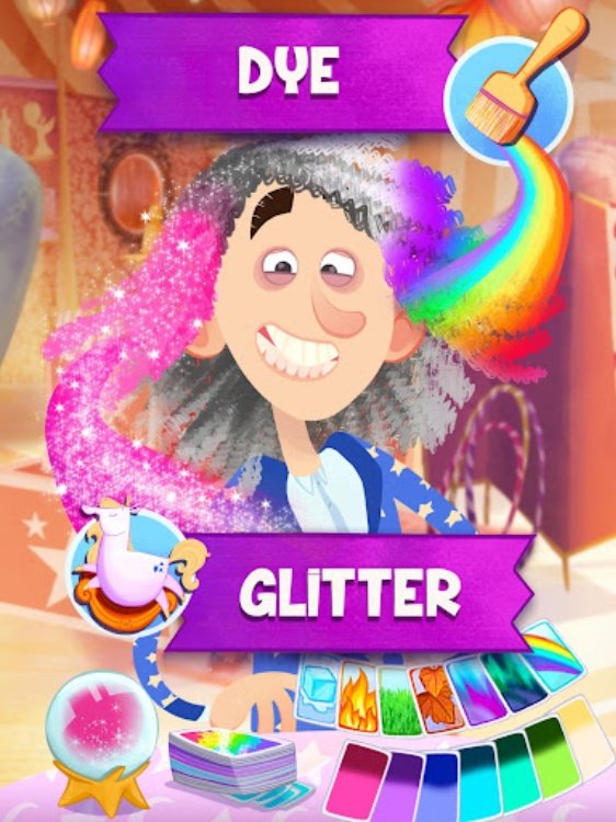 全家福, 理发师, 头发游戏 Family Portrait