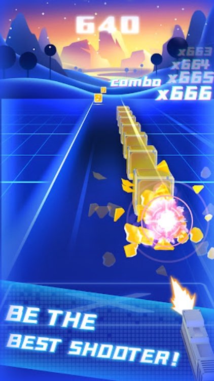 Beat gun hop EDM 3D音乐游戏