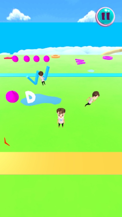 Letter Race 3d games offline