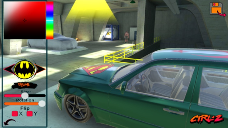Benz E500 W124 Drift Simulator