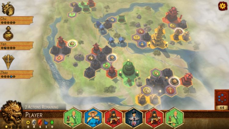 Reiner Knizia Yellow & Yangtze