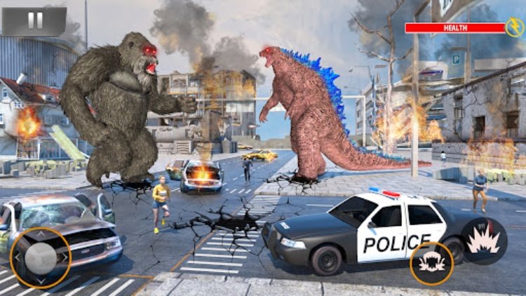 怪物大战怪物格斗游戏