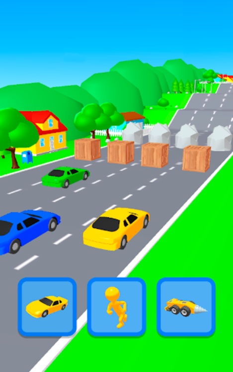 Shape Transform Race