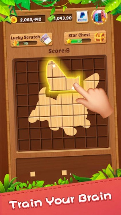 Block Puzzle : Lucky to win