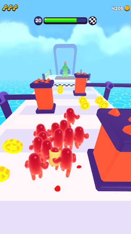Join Blob Clash 3D: 赛跑游戏