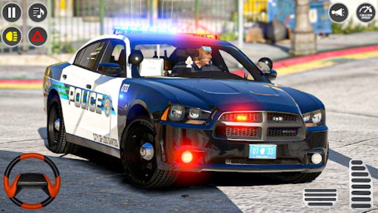极端汽车司机警察游戏  中国警车