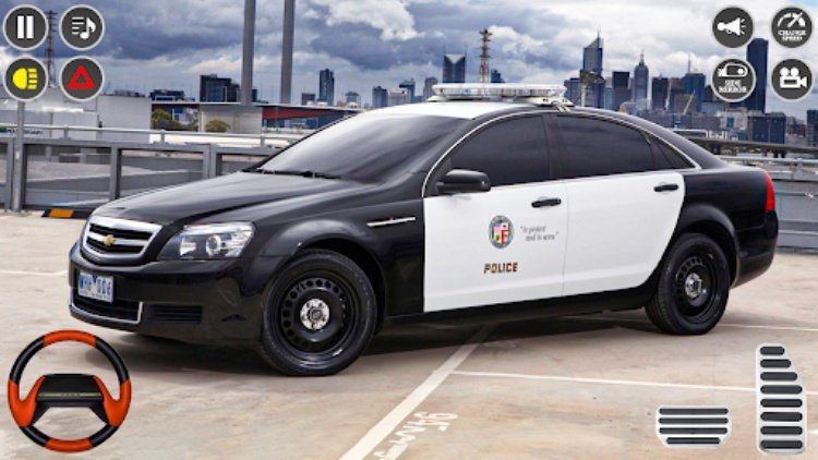 极端汽车司机警察游戏  中国警车