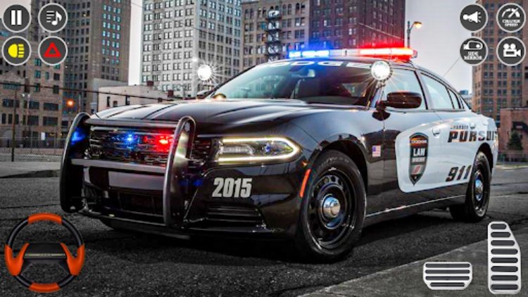 极端汽车司机警察游戏  中国警车