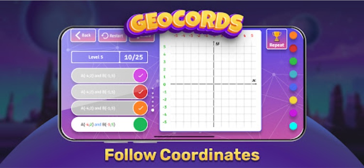 GeoBoard u5730u8d28u677f u7b1bu5361u5c14 u5750u6807