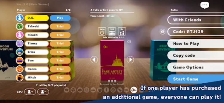 一起来玩吧！Oink Games