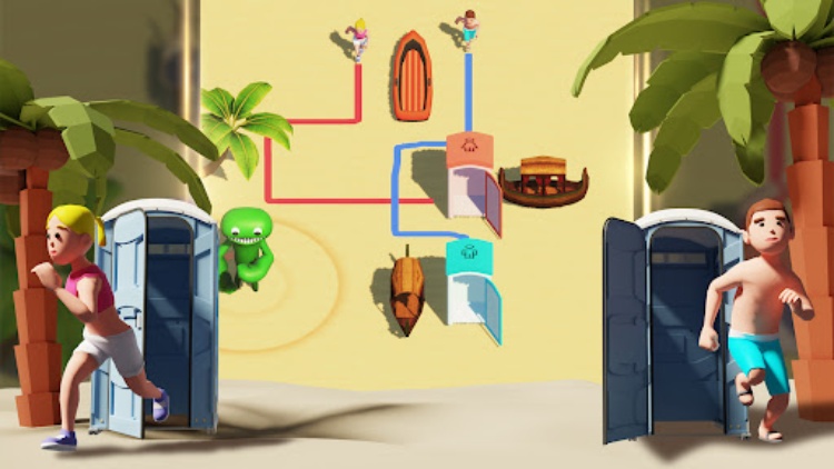 厕所3D竞赛：怪物追逐