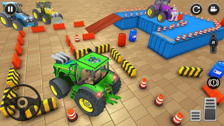 拖拉機停車遊戲3D