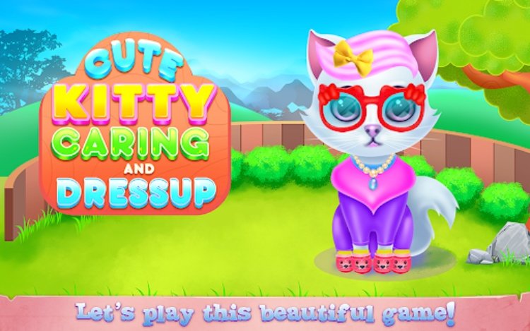 Cute Kitty Caring and Dressup